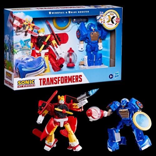 トランスフォーマー x ソニックコラボ ウイングテイル & ブルー