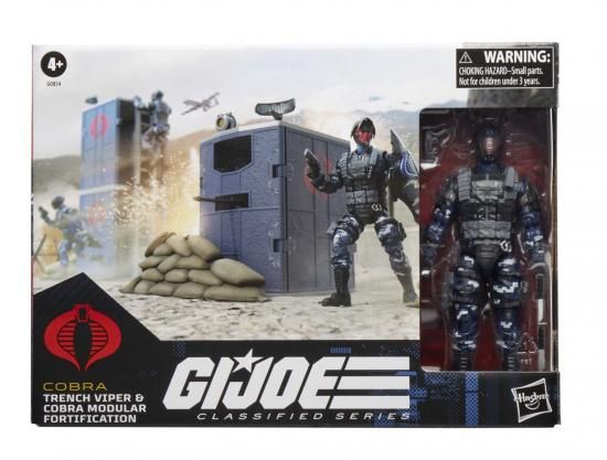 G.I. Joe Classified 151 Trench Viper & Cobra Modular Fortification