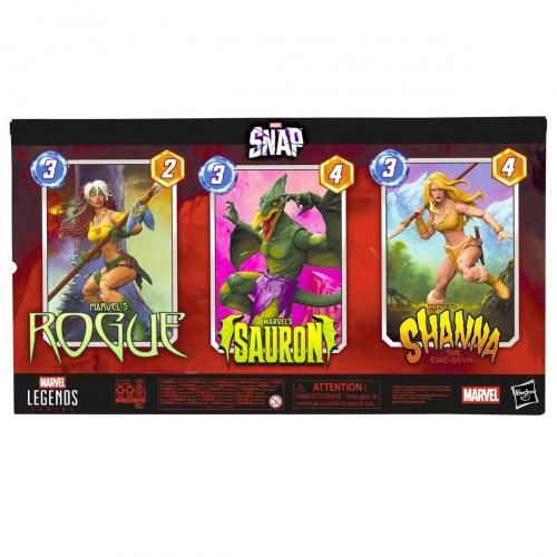 Marvel Legends Gamerverse Marvel SNAP Savage Land 3-Pack - 【MOON