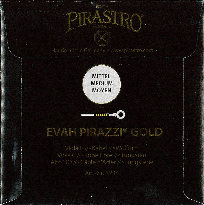 Evah Pirazzi Gold】エヴァ ピラッツィゴールド-Pirastro- - I Love 