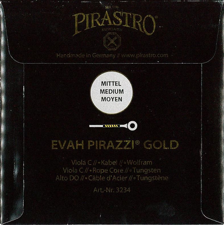 Evah Pirazzi Gold】エヴァ ピラッツィゴールド-Pirastro- - I Love