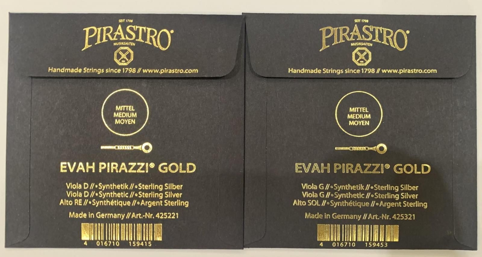 Evah Pirazzi Gold】エヴァ ピラッツィゴールド-Pirastro- - I