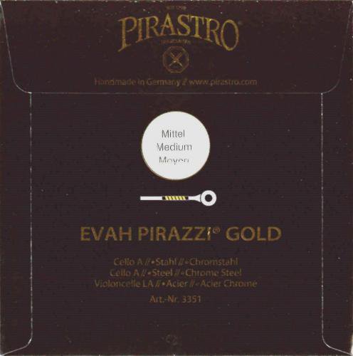 Evah Pirazzi Gold】ｴｳﾞｧ・ﾋﾟﾗｯﾂｲ・ｺﾞｰﾙﾄﾞ-Pirastro- - I Love Strings 