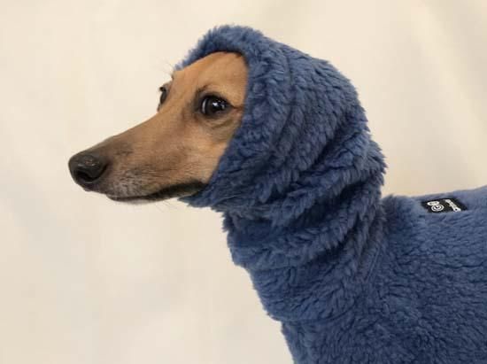 tmLL　grin dog   裏付きボアフリースフルスーツ 裏付きボアフリースフルスーツ(グリーン) - イタグレ(イタリアン