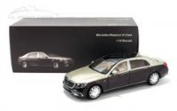 820107 Mercedes-Maybach S-Class - 2019 - Ruby Black/Aragonite Silver 1/18