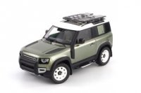 810704 Land Rover Defender 90 with Roof Pack - 2020 - Pangea Green 1/18