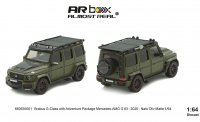 660535001 G-Class with Adventure Package Mercedes-AMG G63-2020- Nato Oliv Matte 1/64