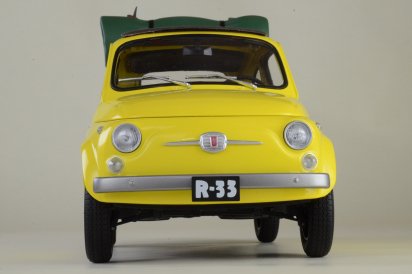 ルパン三世 カリオストロの城 FIAT 500 1/12 ダイキャスト製塗装済み完成品 - S14 WebShop