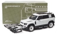 810809 Land Rover Defender 110 - 2023 - 30th Anniversary  Edition Fuji White 1/18