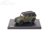 460524 Brabus G-Class with Adventure Package Mercedes-AMG G 63 - 2020 - Nato Oliv Matte 1/43