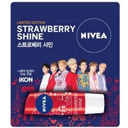 ニベア リップケア フルーティーシャイン ストロベリー 韓国コスメのソウルホリック 通販 ニベア リップケア フルーティーシャイン ストロベリー 韓国コスメのソウルホリック 通販