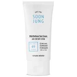 エチュードハウス スンジョン(SOON JUNG) マイルド ディフェンス サンクリーム SPF49/PA++ 50ml [日焼け止め]  ｜韓国コスメのソウルホリック～通販