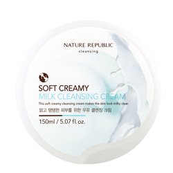 ネイチャーリパブリック ソフト クリーミー ミルク クレンジングクリーム 150ml メイク落とし 韓国コスメのソウルホリック 通販