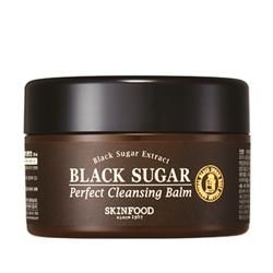 スキンフード ブラック シュガー パーフェクト クレンジングバーム 100ml メイク落とし 韓国コスメのソウルホリック 通販 スキンフード ブラック シュガー パーフェクト クレンジングバーム 100ml メイク落とし 韓国コスメのソウルホリック 通販