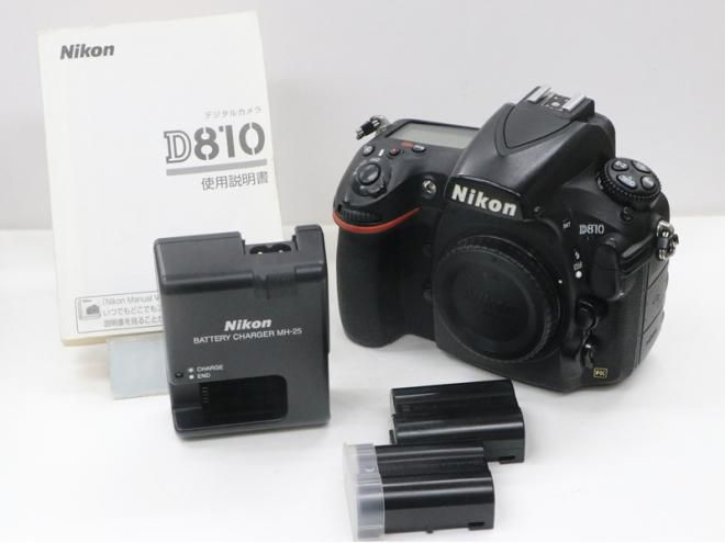 ニコン デジタル一眼レフ D810 ボディ - カメラのキクヤ 中古品