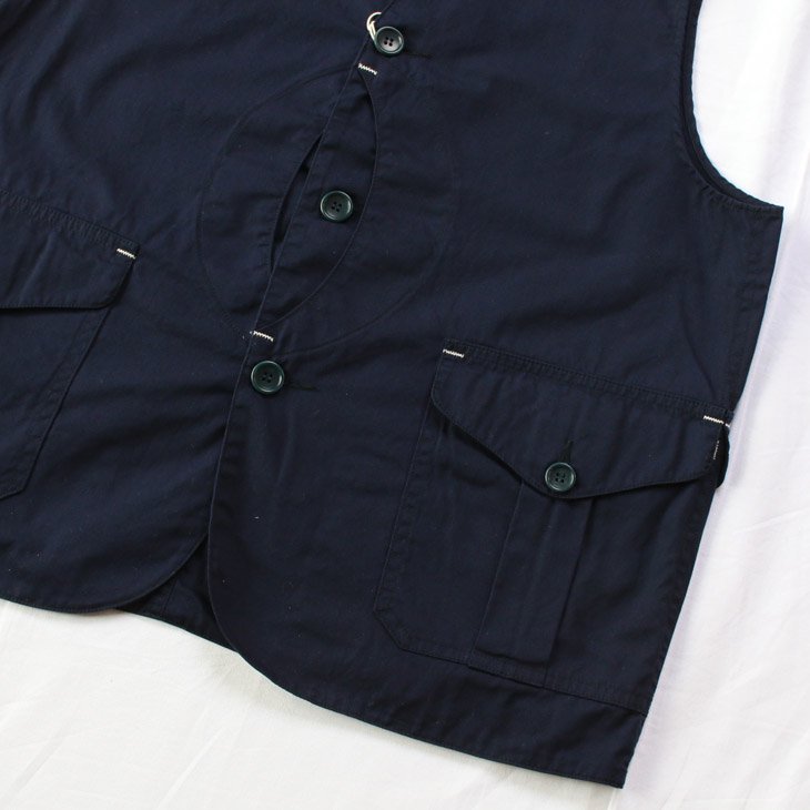 WORKERS K&T H ワーカーズ Cruiser Vest クルーザーベスト 5 Oz Twill Navy