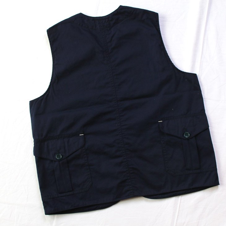 WORKERS K&T H ワーカーズ Cruiser Vest クルーザーベスト 5 Oz Twill Navy