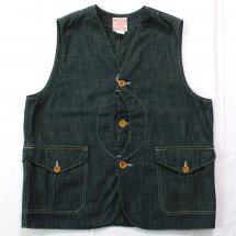 <img class='new_mark_img1' src='https://img.shop-pro.jp/img/new/icons50.gif' style='border:none;display:inline;margin:0px;padding:0px;width:auto;' />WORKERS K&T H  Cruiser Vest 롼٥  Denim 