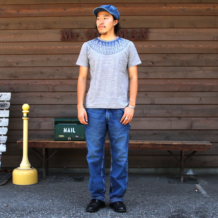 WAREHOUSE ウエアハウス NO.3 DENIM PAINTER PANTS デニムぺインター