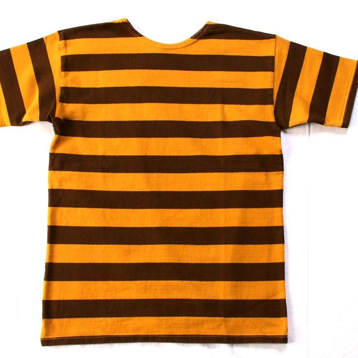 WAREHOUSE ウエアハウス Lot 4050 2Inch Border Tee 半袖2インチ