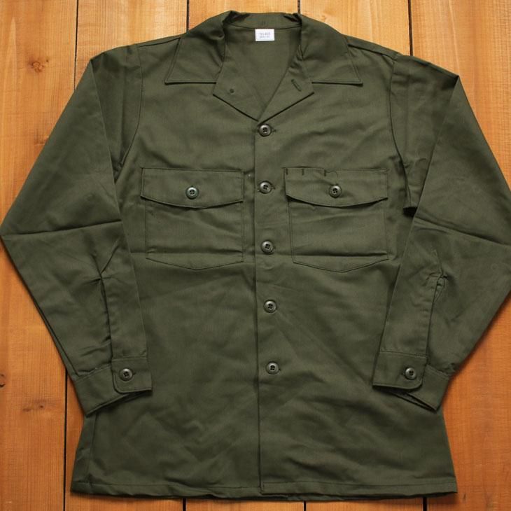 U.S.ARMY アメリカ陸軍 米軍 OG-507 UTILITY SHIRT ユーティリティ ...