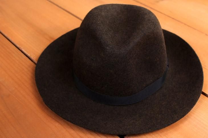 TROPHY CLOTHING トロフィークロージング FOLD UP WOOL HAT ウール