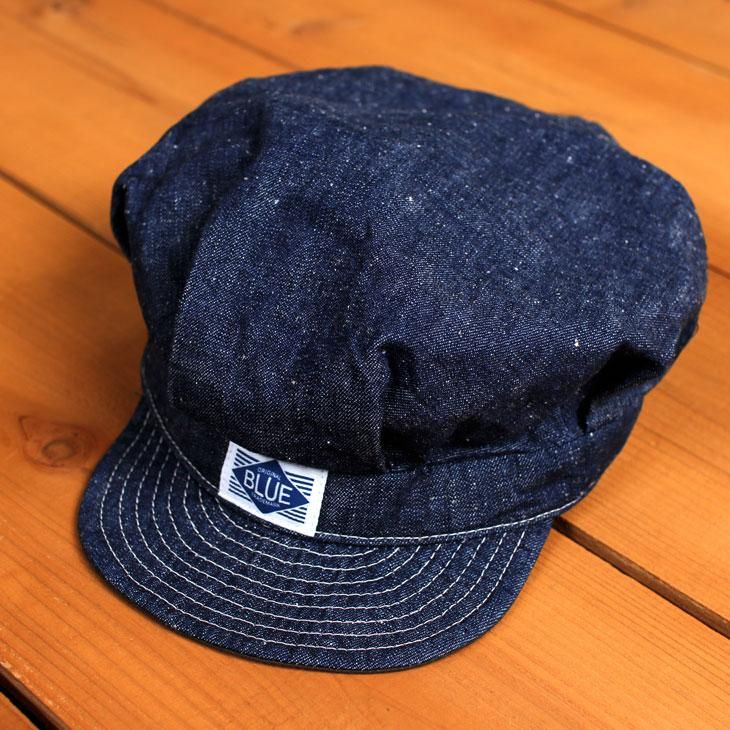 Blue ブルー Mr Oldman ミスターオールドマン Denim Work Cap デニムワークキャップ Blue ブルー Mr Oldman ミスターオールドマン Denim Work Cap デニムワークキャップ