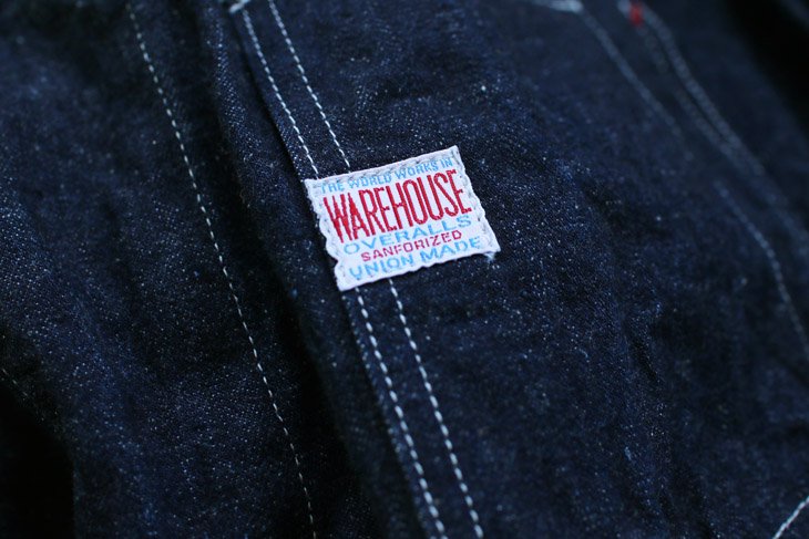 WAREHOUSE ウエアハウス Lot 2110 DENIM COVERALL デニムカバーオール