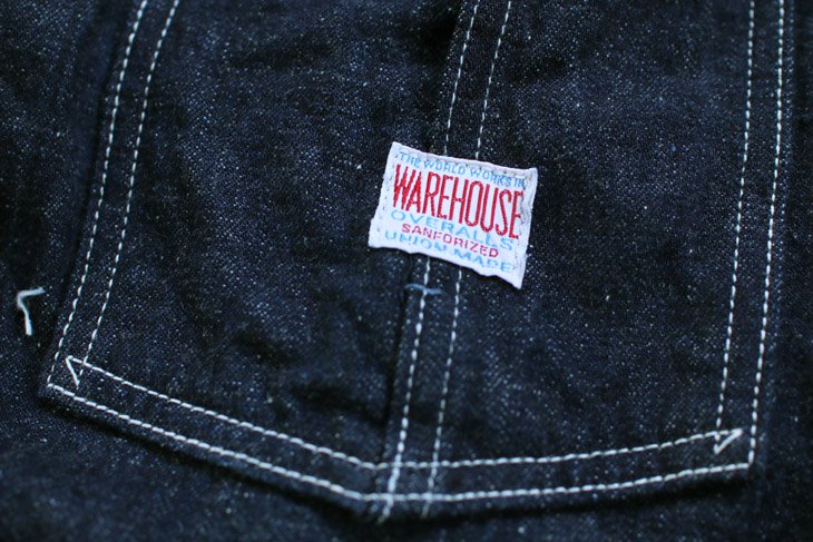 WAREHOUSE ウエアハウス Lot 2113 DENIM SHORT COVERALL デニム