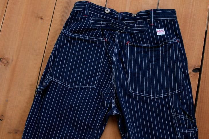 Warehouse Lot.1092 Stripe Painter Pants 1930s Work Pants Men
