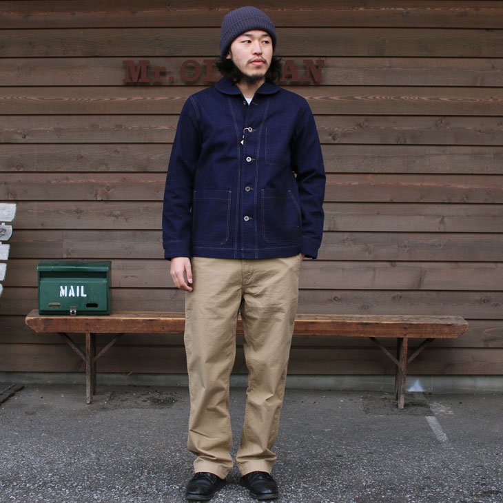 TROPHY CLOTHING トロフィークロージング MIL DENIM USN COVERALL