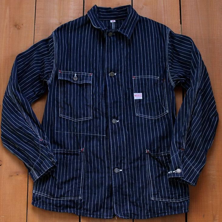 WAREHOUSE ウエアハウス Lot 2110 STRIPE DENIM COVERALL