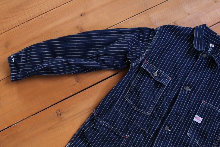 WAREHOUSE ウエアハウス Lot 2110 STRIPE DENIM COVERALL ストライプ 