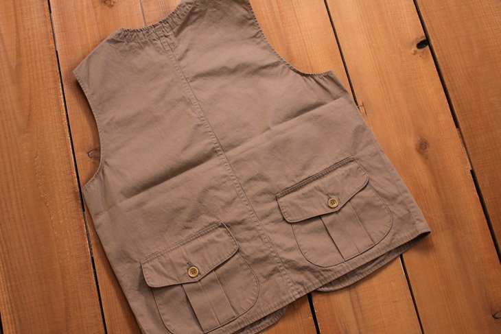 WORKERS K&T H ワーカーズ Hunting Vest, 7 Oz, Highcount Twill