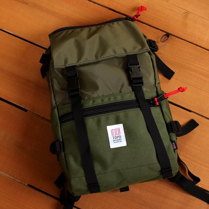 TOPO DESIGNS トポデザイン ROVER PACK ローバーパック グリーン