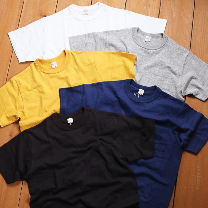 WAREHOUSE ウエアハウス Lot 4601 SOLID POCKET T 無地ポケットＴシャツ