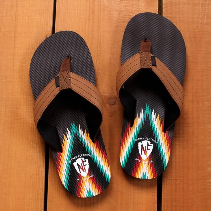 スリッパ VANS バンズ T Street Print ビーチサンダル