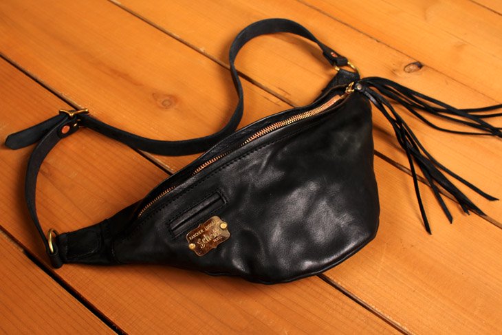 SCHOTT ショット RANCHER WAIST BAG ランチャーウエストバッグ ブラック