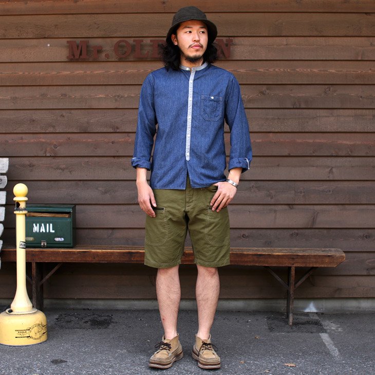 COLIMBO コリンボ SAW MILL RIVER SHORTS ショートパンツ カーキ