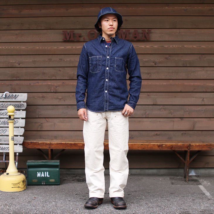 TROPHY CLOTHING トロフィークロージング 1806N SW W KNEE STANDARD NATURALLY DUCK PANTS  ダブルニースタンダードナチュラリーダックパンツ