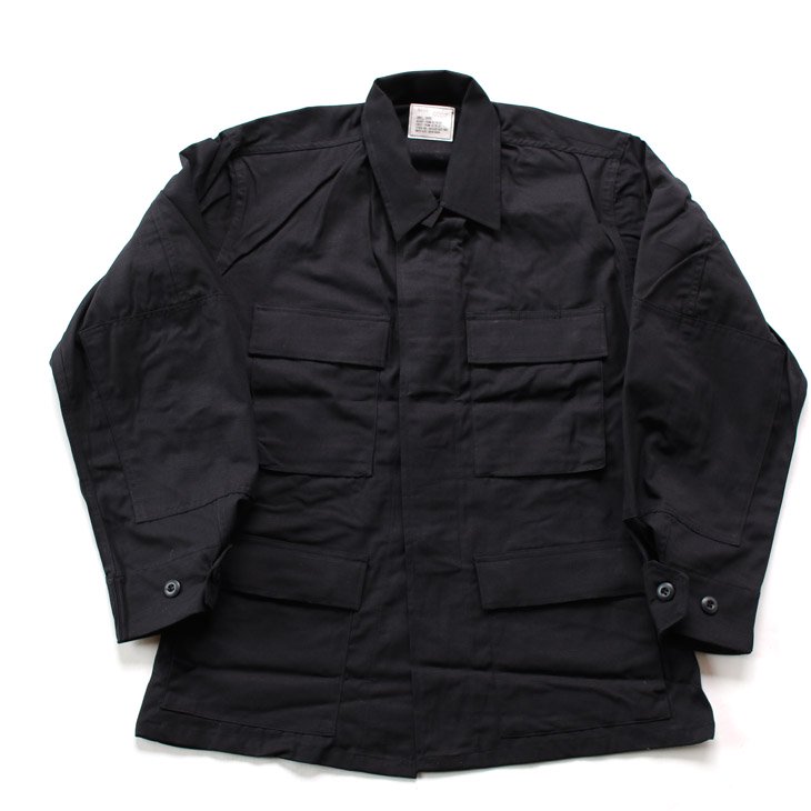 米軍官給品 BDU JACKET BLACK 357 ジャケット SMALL-SHORT DEAD STOCK