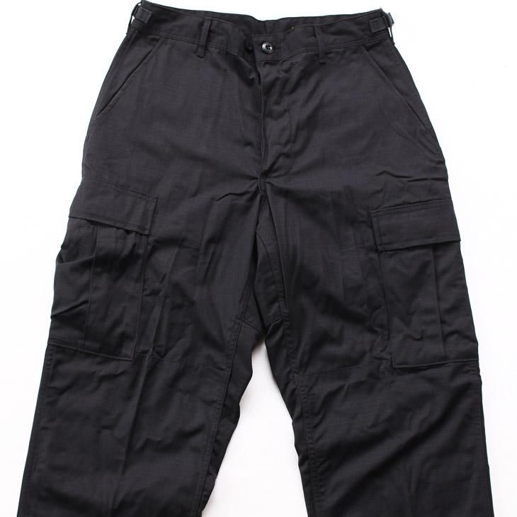米軍官給品 BDU TROUSERS BLACK 357 トラウザース カーゴパンツ