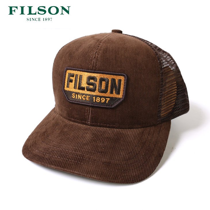 FILSON フィルソン CORDUROY LOGGER MESH CAP コーデュロイロガー