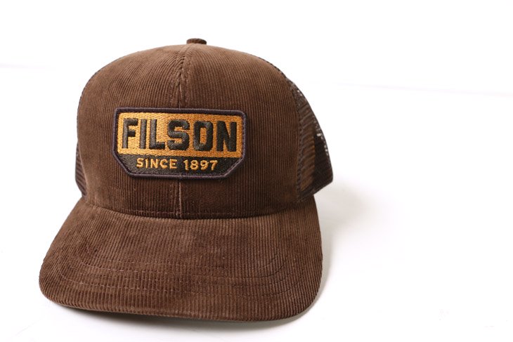 FILSON キャップ コーデュロイ ブラウン - 帽子