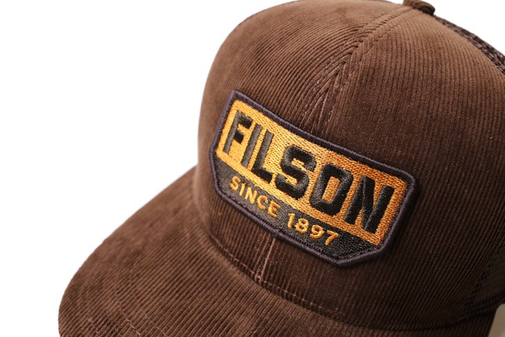 FILSON フィルソン CORDUROY LOGGER MESH CAP コーデュロイロガー