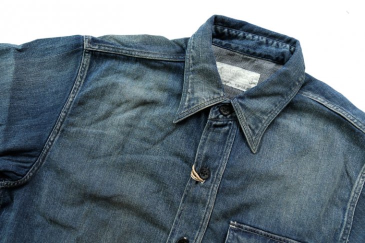 シュガーケーン SUGAR CANE フィクションロマンス FICTION ROMANCE 8oz. DENIM CPO SHIRT 8オンス  デニムシャツ