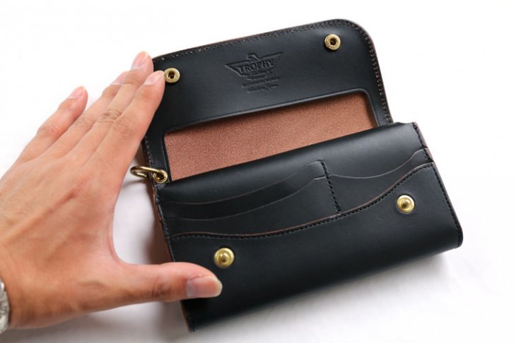 TROPHY CLOTHING トロフィークロージング BUDDY WALLET バディウォレット ブラック