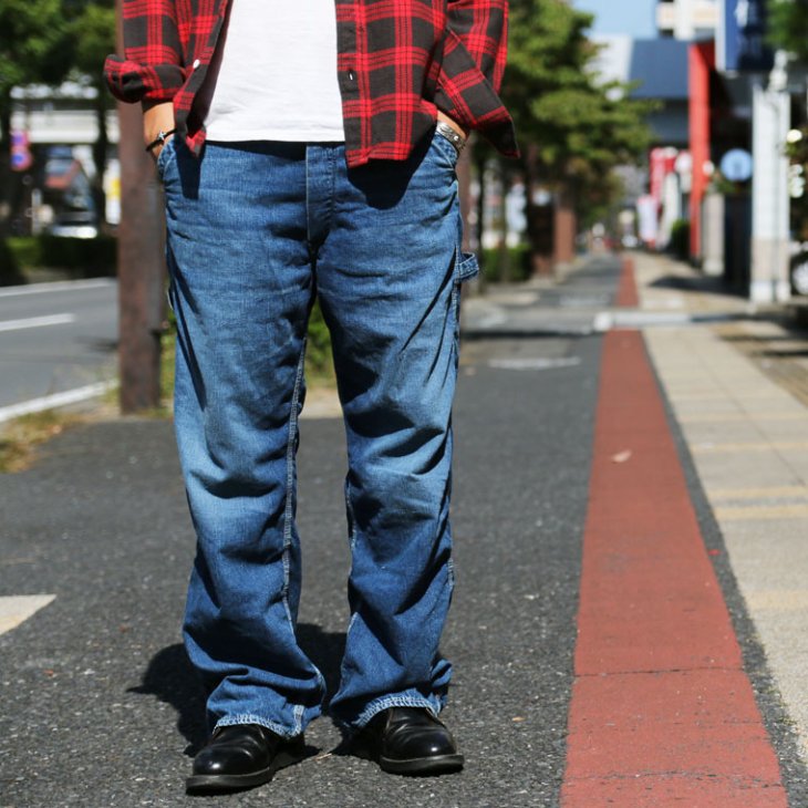 ウエアハウス WAREHOUSE デニム ジーンズ ぺインター Lot.1092 デニムぺインターパンツ DENIM PAINTER PANTS  ユーズドウォッシュ