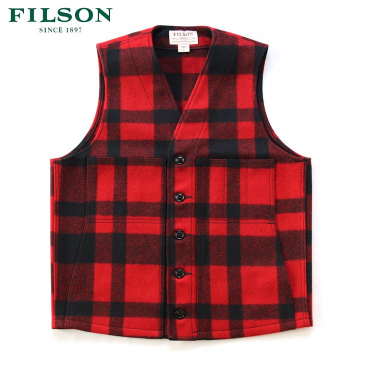 フィルソン FILSON ベスト マッキーノウールベスト Mackinaw Wool Vest