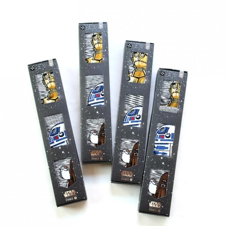 【新品未使用】STANCE /スター・ウォーズ ソックス 3足セット スタンス ソックス スターウォーズ STANCE STARWARS SW SIDEKICK
